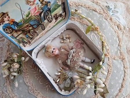 小さなお嬢様 ミニョネット プレゼンテーションセット - 薔薇と