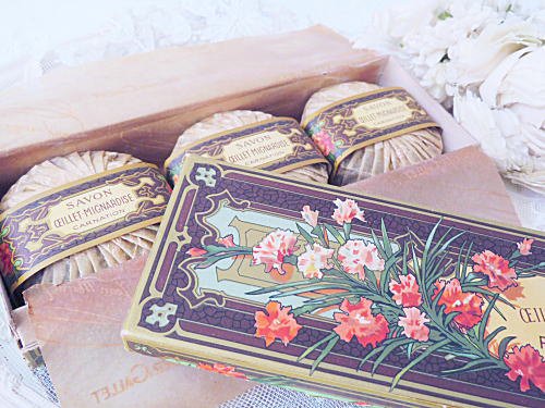 香るサボンプレゼンテーションボックス - 薔薇と天使のアンティーク