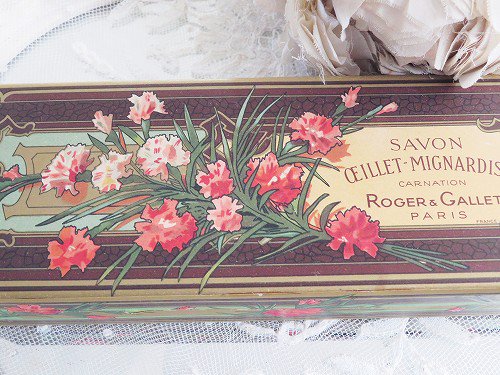 香るサボンプレゼンテーションボックス - 薔薇と天使のアンティーク