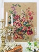 【ビンテージ レトロ ユーロアンティーク】薔薇の絵画2個セット ビンテージ レトロ ユーロアンティーク】薔薇の絵画2個セット