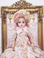 Henrietta アンティークドール ドレスセット　ベージュ　Lサイズ Henrietta / ビクトリアンドール ロリィタドレス ワンピース