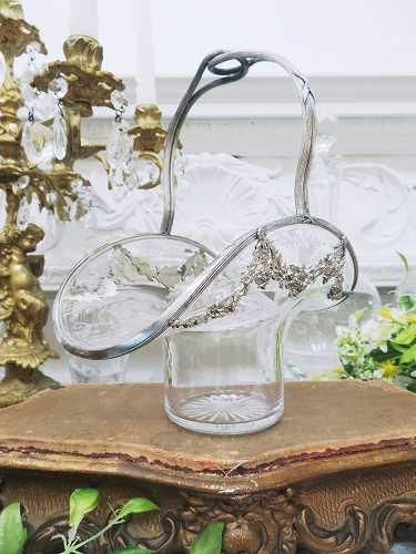 逸品 バカラ マリアージュ クリスタルパニエ（B) - 薔薇と天使の