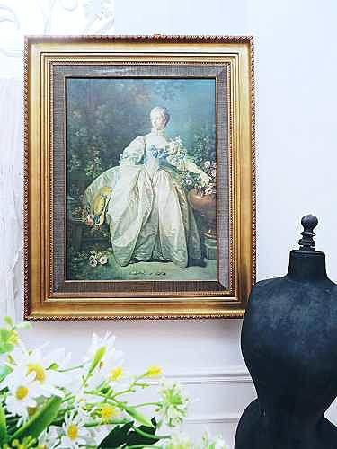 【最終価格】アンティーク　フランス　絵画 最終価格】アンティーク フランス 絵画 最終価格】アンティーク