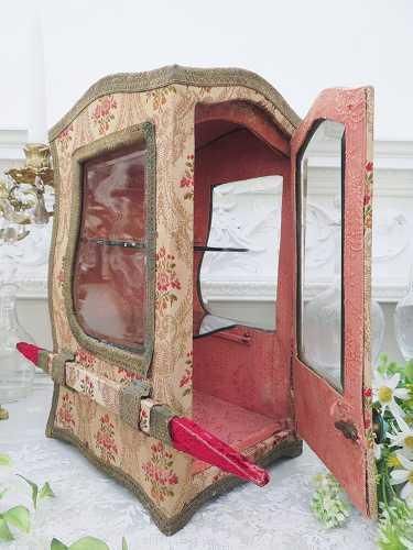 稀少 当時物 アンティーク ヘルスチェア 稀少 ブルジョアお嬢様 セダンチェア - 薔薇と天使のアンティーク