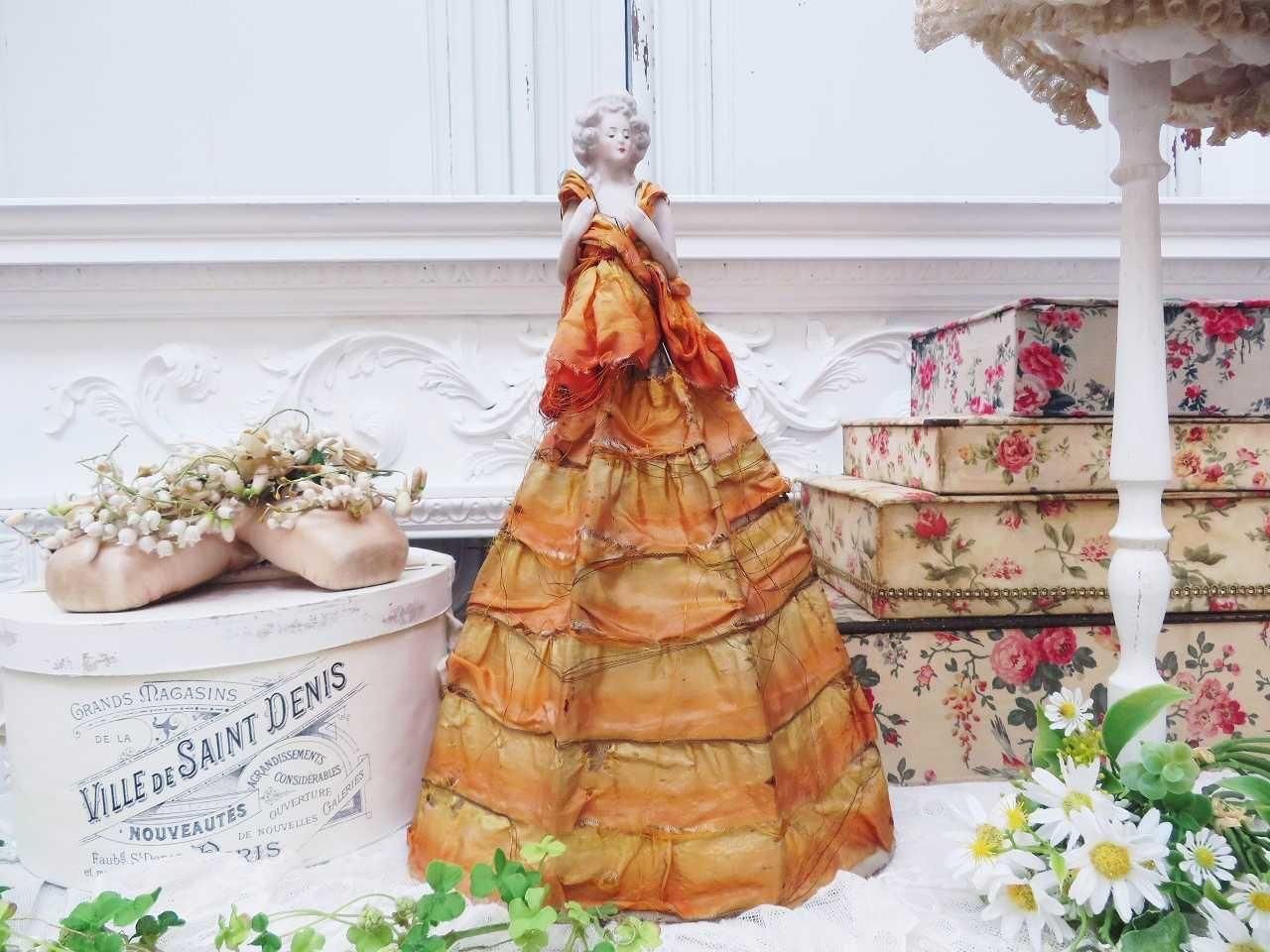 貴婦人ハーフドール（ワケあり） - 薔薇と天使のアンティーク