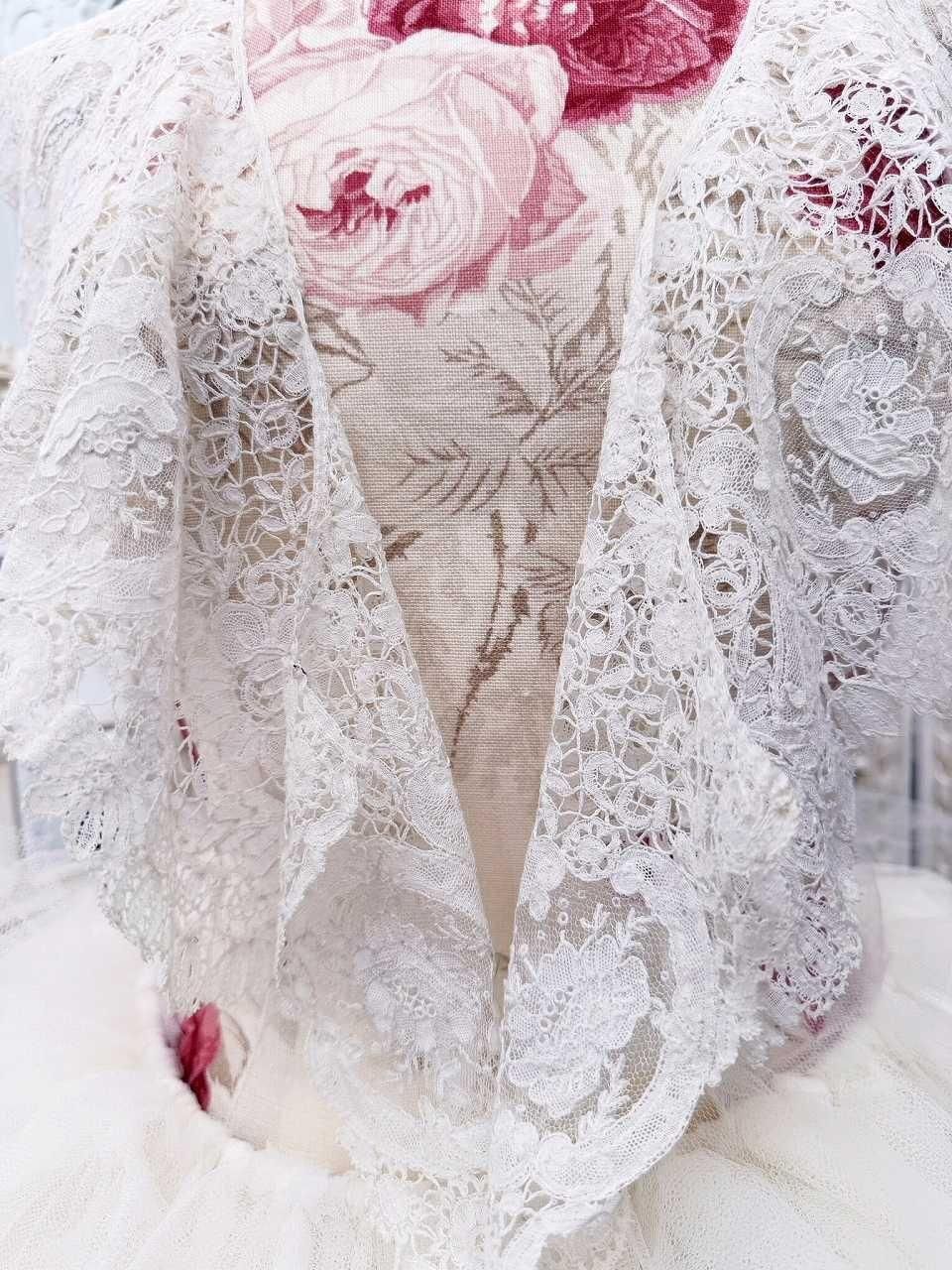 優美 ポワンドガーズ レース カラー - 薔薇と天使のアンティーク