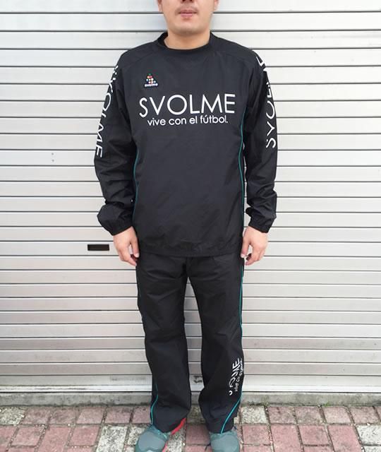 SVOLME(スボルメ） ピステ上下セット （BLK） - サッカー・フットサル