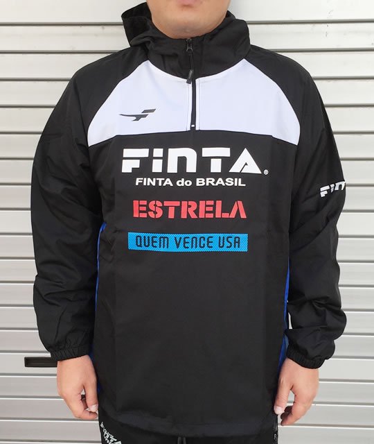 FINTA（フィンタ）　　ピステパーカー　（BLK） - サッカー・フットサル専門店　リベロ