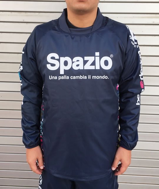 SPAZIO（スパッツィオ）　　Sublimation　Logopiste　（NVY） - サッカー・フットサル専門店　リベロ