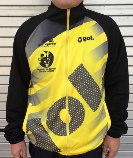 Gol ゴル 裏地付きトレーニングジャージトップ Yel サッカー フットサル専門店 リベロ Gol ゴル 裏地付きトレーニングジャージトップ Yel サッカー フットサル専門店 リベロ