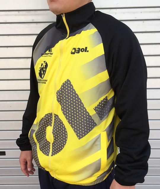 Gol ゴル 裏地付きトレーニングジャージトップ Yel サッカー フットサル専門店 リベロ Gol ゴル 裏地付きトレーニングジャージトップ Yel サッカー フットサル専門店 リベロ