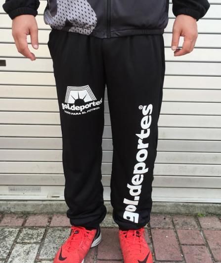 Gol ゴル 裏地付きトレーニングジャージパンツ Blk サッカー フットサル専門店 リベロ Gol ゴル 裏地付きトレーニングジャージパンツ Blk サッカー フットサル専門店 リベロ