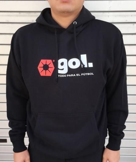 Gol ゴル 裏毛パーカー Blk サッカー フットサル専門店 リベロ Gol ゴル 裏毛パーカー Blk サッカー フットサル専門店 リベロ