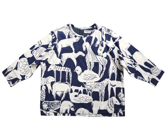 Mina Perhonen ミナ ペルホネン Life Puzzle Shirt 子供服の通販サイト Doudou Jouons