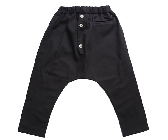 ANJA SCHWERBROCK (アニャ シュワーブロック)／PIRO trousers／BLACK- 子供服の通販サイト　doudou jouons