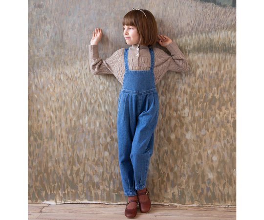 ナチュラルネイビー SOOR PLOOM Imogen Overall - 通販 - www