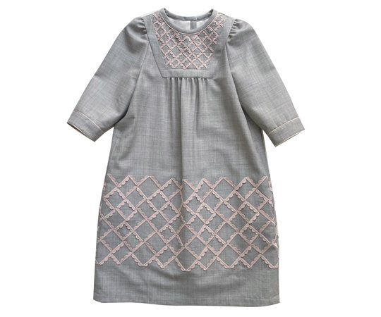 mina perhonen（ミナ ペルホネン）／ petal fence - light gray - 子供服の通販サイト　doudou jouons