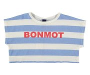 <img class='new_mark_img1' src='https://img.shop-pro.jp/img/new/icons20.gif' style='border:none;display:inline;margin:0px;padding:0px;width:auto;' />【30%off】Bonmot Organic（ボンモット オーガニック）／Crop summer t-shirt bonmot