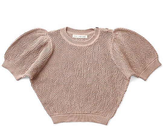 Soor Ploom（ソーアプルーム）／Mimi Knit Top - Tea - 子供服の通販