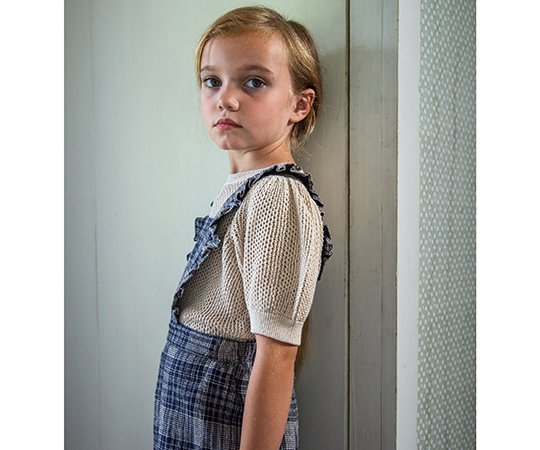 Soor Ploom（ソーアプルーム）／Mimi Knit Top - Milk - 子供服の通販