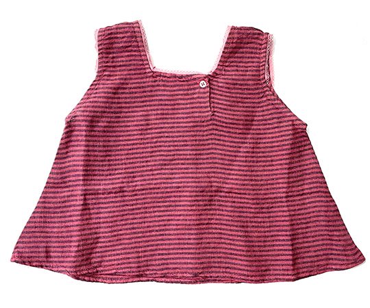 40%off】CARAMEL(キャラメル ）／ADENIA TOP RASPBERRY STRIPE - 子供