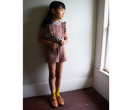 30%off】Soor Ploom（ソーアプルーム）／Jojo Playsuit - Henna - 子供