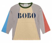 <img class='new_mark_img1' src='https://img.shop-pro.jp/img/new/icons7.gif' style='border:none;display:inline;margin:0px;padding:0px;width:auto;' />BOBO CHOSES（ボボ・ショーズ）／Bobo Blue long sleeve T-shirt