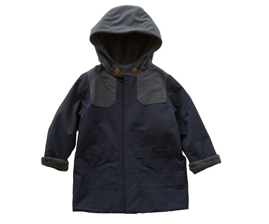 eLfinFolk（エルフィンフォルク）／high lander coat - navy