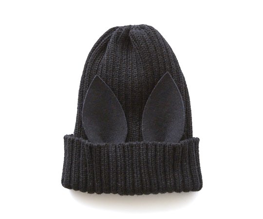 新品 eLfinFolk エルフィンフォルクBeast Beanie black