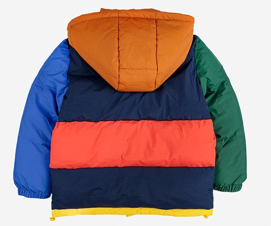 30%off】BOBO CHOSES（ボボ・ショーズ）／Color block padded jacket