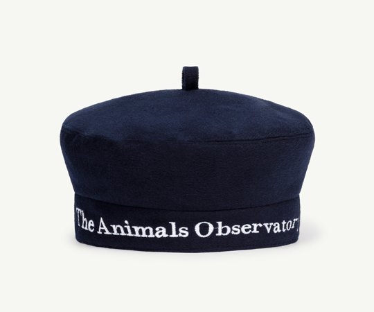 The Animals Observatory／ FELT BERET ／ NAVY - 子供服の通販サイト