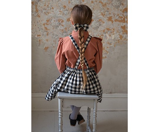 Soor Ploom（ソーアプルーム）／Mavis Skirt - Gingham - 子供服の通販