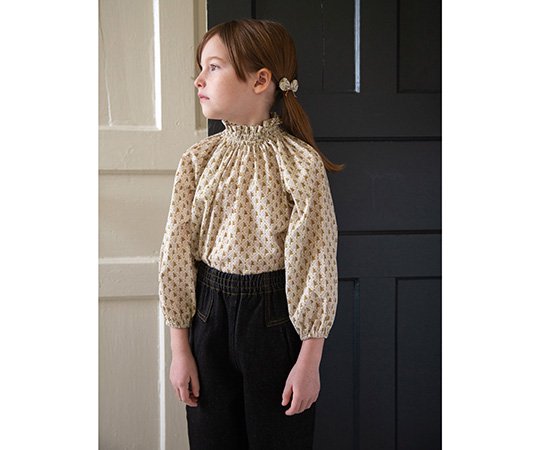 Soor Ploom（ソーアプルーム）／Imelda Blouse - Leaf Print - 子供服 ...