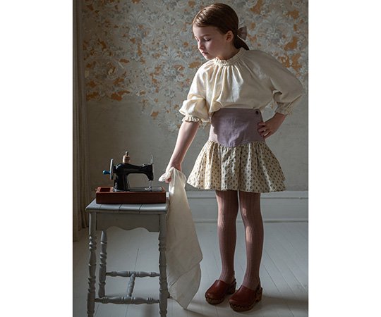 Soor Ploom（ソーアプルーム）／Ramona Blouse - Khadi - 子供服の通販