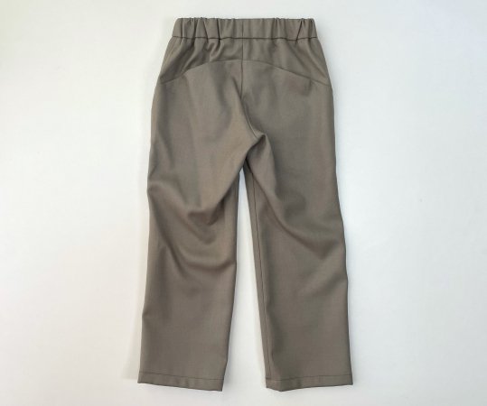 MOUN TEN.(マウン テン）／washable wool slacks - moss