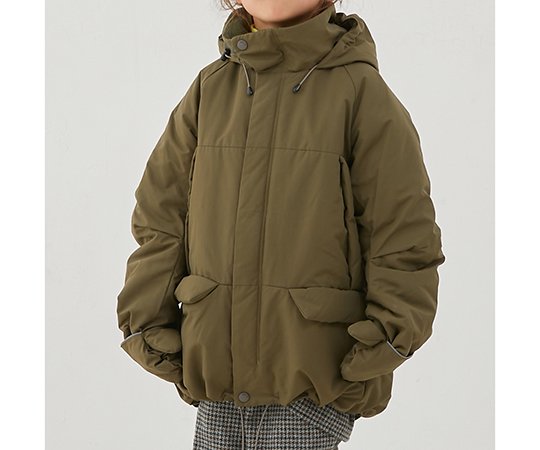 MOUN TEN.(マウン テン）／puff coat - olive drab - 子供服の通販