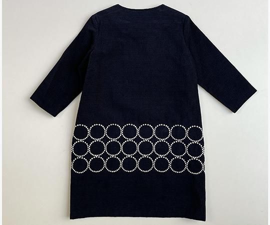 mina perhonen（ミナ ペルホネン）／tambourine dress navy - 子供服の