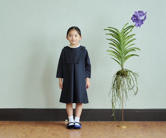 m doudou jouons／SISTER DRESS／NAVY - 子供服の通販サイト　doudou jouons