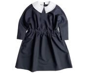 <img class='new_mark_img1' src='https://img.shop-pro.jp/img/new/icons7.gif' style='border:none;display:inline;margin:0px;padding:0px;width:auto;' />m doudou jouonsDOUBLE COLLAR DRESSNAVY