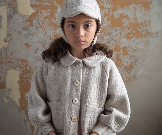 Soor Ploom（ソーアプルーム）／Ruth Coat - Linen - 子供服の通販