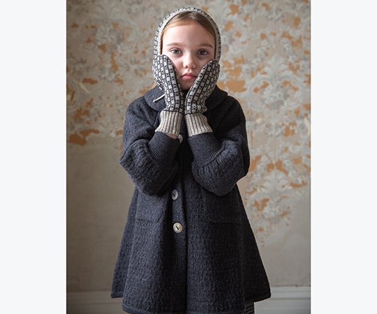 Soor Ploom（ソーアプルーム）／Ruth Coat - Coal - 子供服の通販