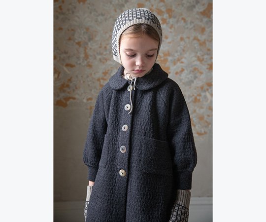 Soor Ploom Ruth coat-Coal - ベビー服(女の子用) ~95cm