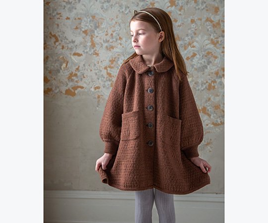 Soor Ploom Ruth coat-Coal - ベビー服(女の子用) ~95cm