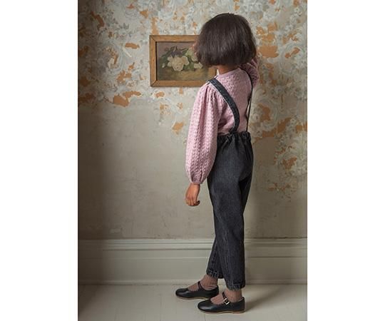 Soor Ploom（ソーアプルーム）／Charlie Overall - Black Denim - 子供 ...