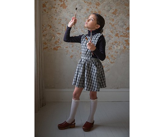 30%off】Soor Ploom（ソーアプルーム）／Tippi Pinafore - School