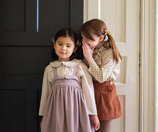 30%off】Soor Ploom（ソーアプルーム）／Enola Pinafore - Quail 