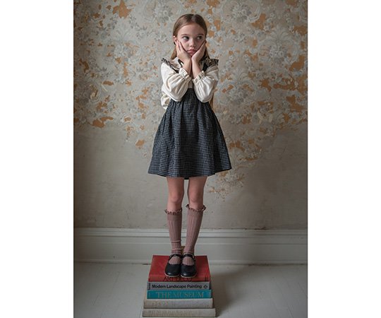 30%off】Soor Ploom（ソーアプルーム）／Eloise Pinafore - Grid