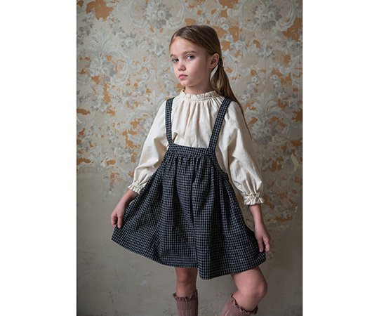 30%off】Soor Ploom（ソーアプルーム）／Eloise Pinafore - Grid