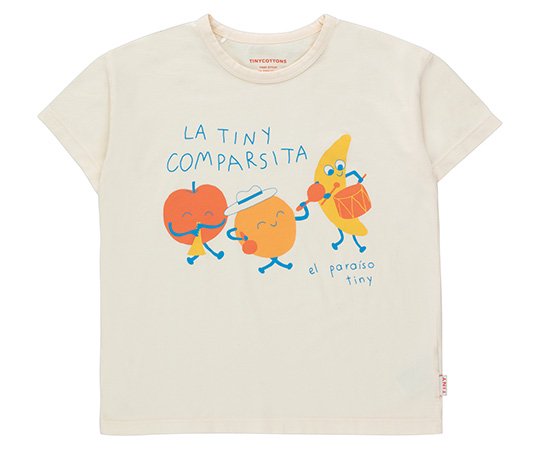 tinycottons(タイニーコットンズ)／COMPARSITA TEE - light cream