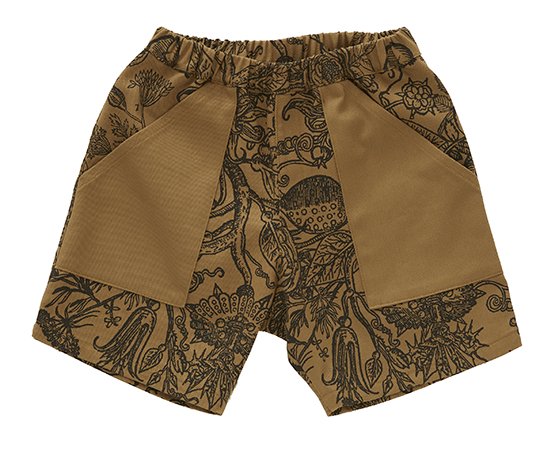 30%off】eLfinFolk（エルフィンフォルク）／Typewriter shorts - green